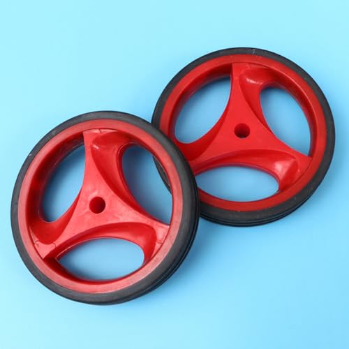 Ruedas de Entrenamiento para Bicicleta Amosfun con Luz Intermitente y Equilibrio, para Bicicletas de 12 a 20 Pulgadas, Juego Rojo con 2 Silbatos de Presión de Aire de Color Aleatorio miniatura 5