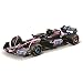 Produktbild Bburago Formel 1 Alpine A524 (2024): Modellauto im Maßstab 1:43, von Fahrer #10 Pierre Gasly, Window Box, 12,5 cm, schwarz pink (18-38219G)