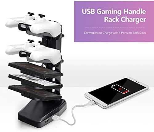 COSTWAY Gaming Computer Desk with USB Game Handle Rack, Mouse Pad and Cup Headphone Holders, Adjustable Ergonomic PC Racing Table Study Work Workstation, 160 X 74 X 70/75/80cm