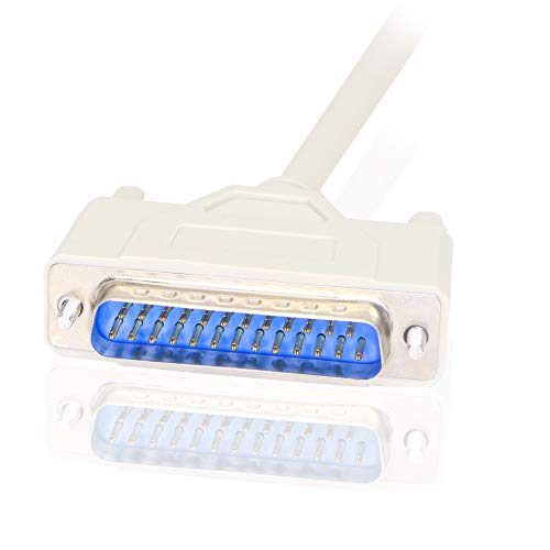 4.5 Feet Db25 Male To Female Parallel Printer Cable Youcheng For The Connection Between A Computer With Db25 Female Interface And The Printer #TOP2