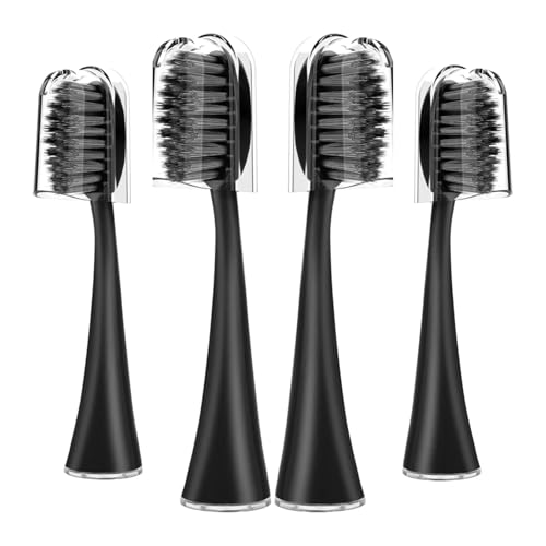 SG-540 交換用歯ブラシヘッドに対応。深い歯の隙間まで洗浄。(4BLACK)