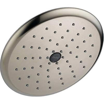 Delta Faucet Single-Spray Touch-Clean Shower Head, Stainless RP52382SS, 0.5
