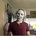 Scary Halloween Mask Smiling Demons Horror Scariest Creepy White Masks with Eye for Cosplay