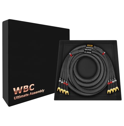 Cable de altavoz 9 AWG de 12 pies que elimina la pérdida de señal en sistemas de audio HiFi