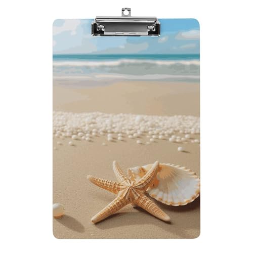 Planchette à pince A4 acrylique anti-vent pour trier vos fiches de bureau extérieur