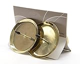 für Gestecke und Kränze 4 Stück Adventskerzenhalter 6cm gold Kerzenhalter Advent Kerzen Adventskranz