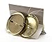 Produktbild 4 Stück Adventskerzenhalter 6cm gold Kerzenhalter Advent Kerzen Adventskranz
