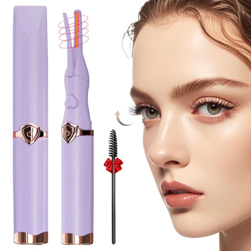 Acavado Modelador de Cílios Aquecido - Aquecimento Rápido Em 8 Segundos - 3 Modos de Aquecimento com