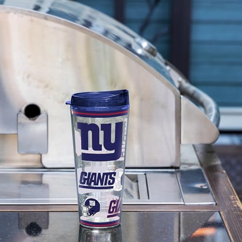 Image of Rico Industries NFL Football New York Giants Double Wall 20oz Tritan Tumbler