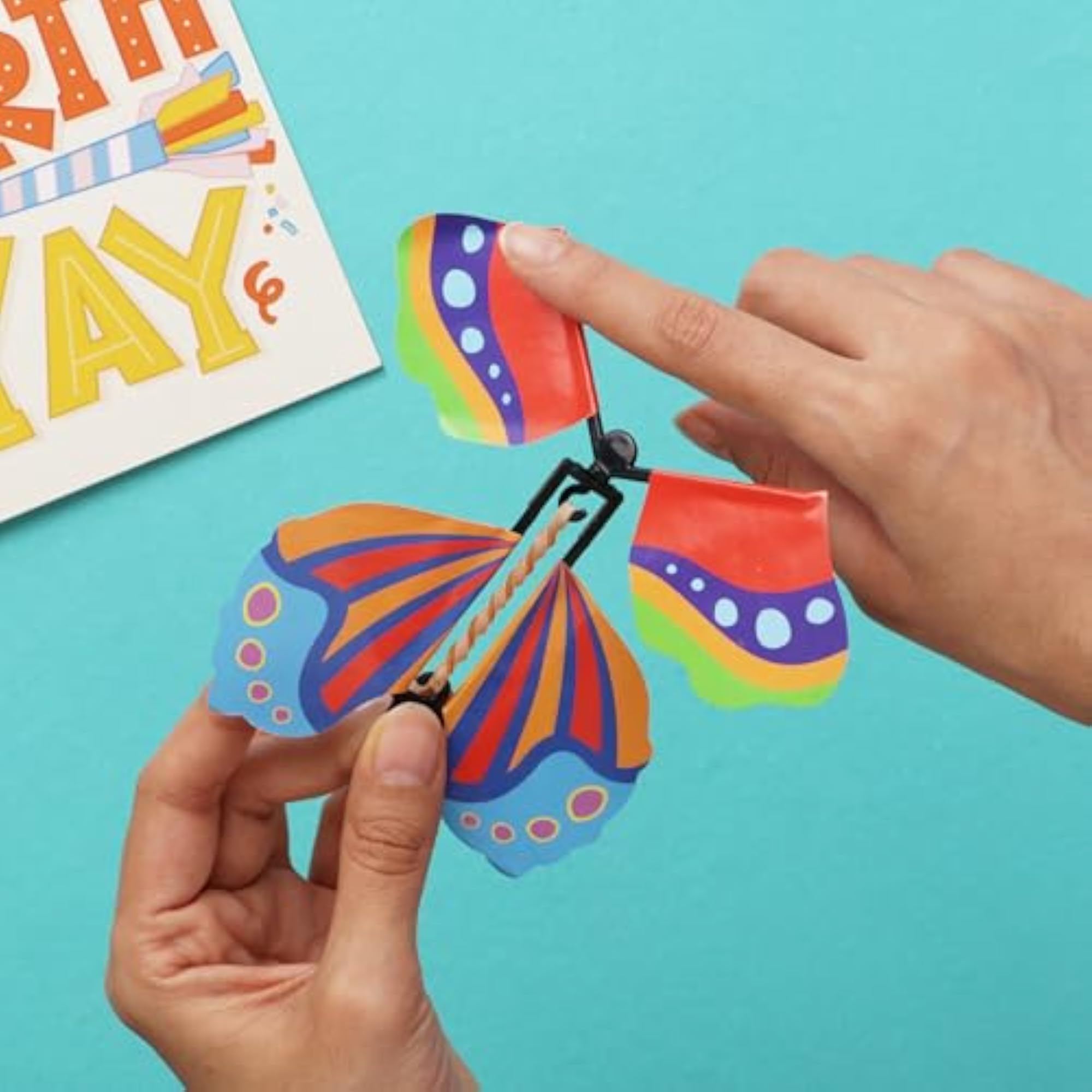 Birthday Butterfly Greeting Card, Funny & Romantic