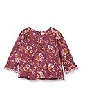 Shirt,Long Sleeve Noa Noa miniature Baby-Girls FLORAL Viscose Twill, Long Sleeve Shirt, Print Bordeaux, 6M