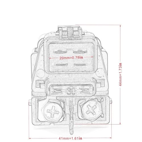 Solénoïde relais démarreur moto 12V pour vos sorties en quad de randonnée