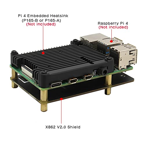 Expansión M.2 SATA SSD X862 V2.0 acelera el arranque y protege datos en Raspberry Pi 4 6