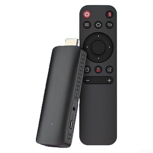 For Q6 Mini TV Stick, Streaming For Android TV Stick, IR Bluetooth Voice Remote For Android 10 Streaming Device, With HDR, 1080P, WIFI Network Player