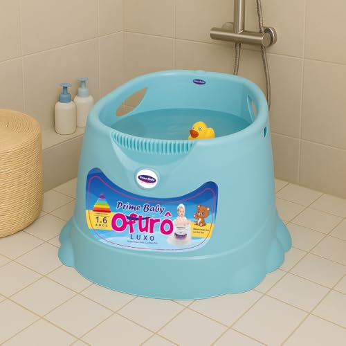 Banheira Ofur&ocirc; Infantil Grande Prime Baby 1 a 6 Anos &ndash; Banheira Ergon&ocirc;mica Antiderrapante para...