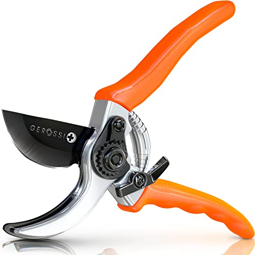 Premium Bypass Pruning Shears for Gardening - Heavy Duty, Ultra S...