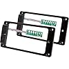 Seymour Duncan Ssts 1S Blk Triple Shot Switching Humbucker Pickup Montage Ring Set Spacing, Zwart