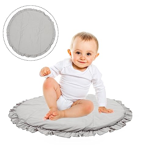 Beatifufu Kruipendeken Tapijten Voor Kinderen Baby Vloer Speelkleed Peuter Tapijt Kinderkamer Tapijten Zachte Kruipende Mat Game Deken Voor Kinderen Stof Lichtgrijs Baby Spelen Tapijt Baby - Afbeelding 7