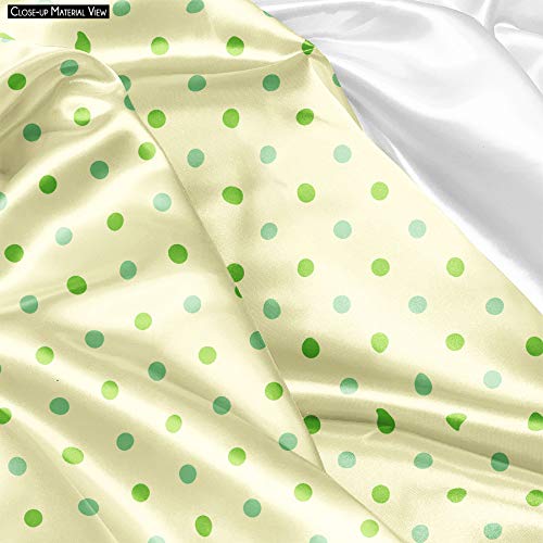 Image of ArtzFolio Green Polka Dots | Pouch Wrist Potli Bag | Bag for Weddings & Casual Parties