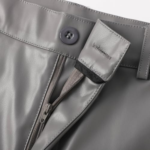 Pantalon slim stretch décontracté fuselé fini les pantalons rigides inconfortables - 2