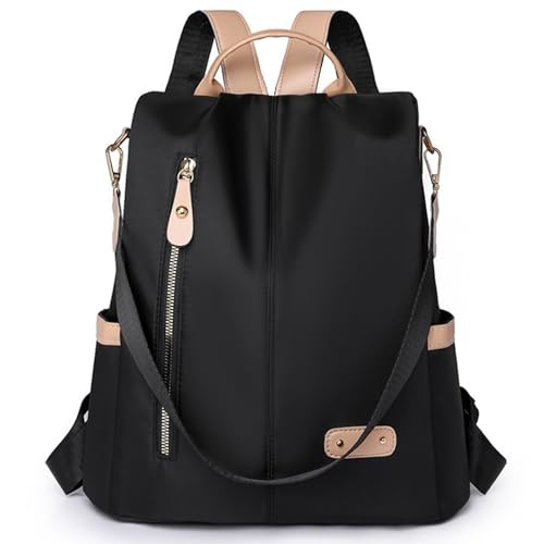 La mejor comparación de Bolsas Backpack para Dama que puedes comprar esta semana. 46 Mochilas Antirrobo para Mujer Impermeable Mochila Bolso Deportivos Casual Bolsas de Hombro Gran Capacidad Mochila de Viaje (Negro)