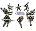 Guaishou Action Figures Army Men Soldiers Toys 8 Pack Military Toy Playset Realistic Accessories