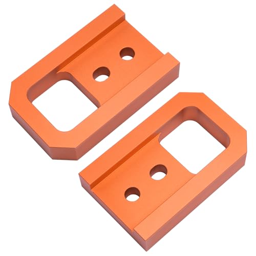 Tow Hooks Compatible with Tacoma 2024-2026, 4Runner 2025-2026, Land Cruiser 250 2024-2025 – Front Recovery Hook Pair, T6061 Aluminum, Bolt-On Upgrade, Orange
