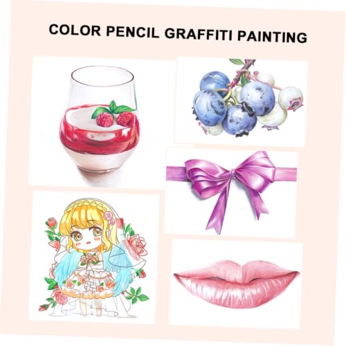 Lápices De Colores De Madera con trazo suave para dibujos 6