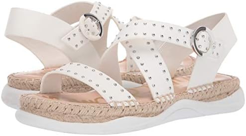 Sam Edelman Janette Sport Sandal, Bright White Leather, 8 M US | Image 6