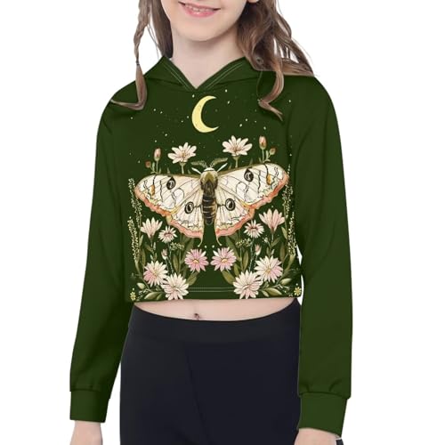 YEXIATODO Girls' Fashion Hoodies & Sweatshirts Cute Sweatshirts Kawaii Hoodie for Girls 5-14 Pullover Top3