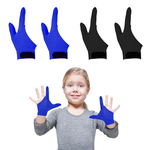 4pcs Thumb Sucking Guard Gloves Kids Chewy Compression Gloves Breathable Guard Nail Biting Gloves Kids Stop Thumb Sucking and Finger Biting (style4)