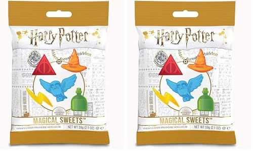 HARRY POTTER, Gominolas en forma de criaturas mágicas 59g (Paquete de 2)