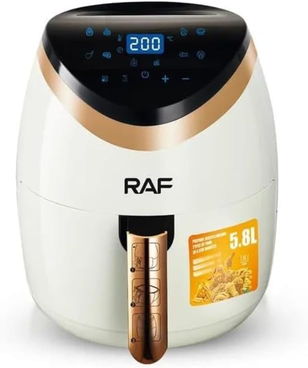 RAF 5.8L Air Fryer front view
