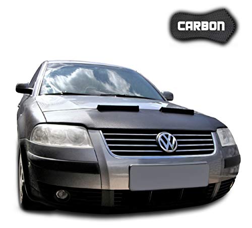 Protector de Capo para Passat 3BG CARBON Capot Bra Protectores Coche máscara Tuning NUEVO