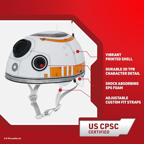 Image of Bell Star Wars Child 3D Adjustable Multi-Sport Helmet (50-54 cm) Kids 5 and up