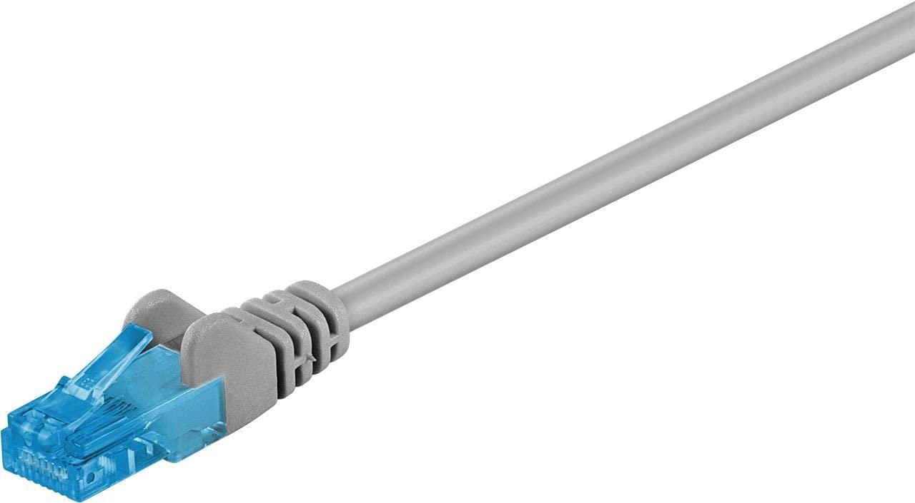 goobay 55424 CAT 6a Patchcable, U/UTP, Grey, 7.5m Cable Length