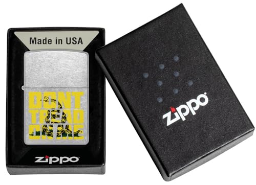Encendedor Zippo Street Chrome Don’t Tread on Me miniatura 5