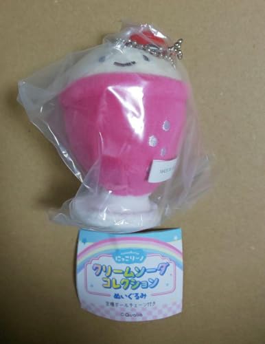 にっこりーノ クリームソーダ コレクション ぬいぐるみ ピンク