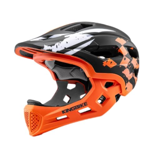Harilla Casque de Vélo pour Enfants, Casque de Cyclisme pour Skateboard, Accessoires Cyclisme pour Enfants, Casque Intégral Réglable Antichoc pour...