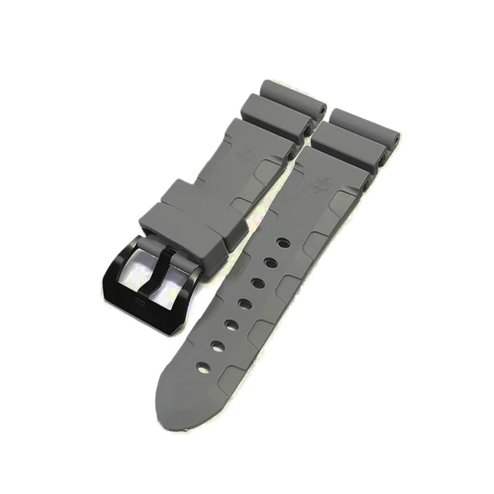 Watch Band Fit for Panerai SUBMERSIBLE PAM 441 359 Soft Silicone Rubber 24mm 26mm Men Watch Strap Watch Accessories Watch Bracelet