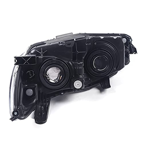 Ririsir Halogen Headlight For Camry 2015 2016 2017 Se Oem Factory Assembly Front Right Passenger Side Headlamp Black Housing Polycarbonate Clear Lens Car Head Light Replacement #TOP7