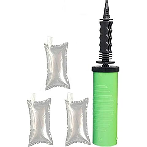ZZ Beleuchtung 100 transparent aufblasbar Ladungsträger Tasche oder 50 Transparent aufblasbar Ladungsträger Tasche Gap Shaper mit Hand Kompressor 3.9"*5.9" Cover