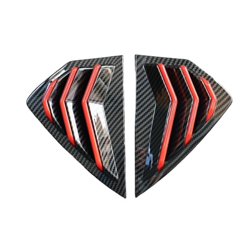 �E�B���h�E���[�o�[ �}�c�_�ɓK�� 3 �A�N�Z�� �n�b�`�o�b�N 2019-2022 �ɓK�� �ԗp ���A���[�o�[ �E�B���h�E �T�C�h�V���b�^�[ �J�o�[ �g���� �X�e�b�J�[ �x���g�X�N�[�v ABS �ԗp�K�[�j�b�V��(Carbon)