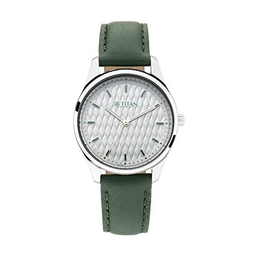 Titan Ladies Neo Economy Analog White Dial Leather Women's Watch 2639Sl04/Nn2639Sl04/Np2639Sl04