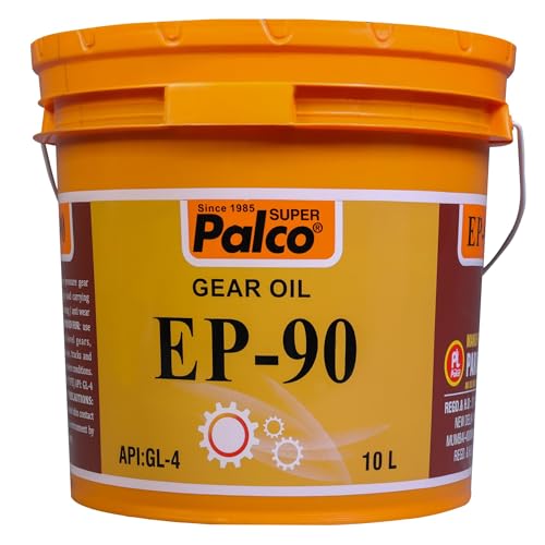 Image of PALCO EP 90 Extreme Pressure Gear Oil for Gear Box 10 Litre | API GL 4 Gear Oil for Cars, Buses & Trucks High Performance Heavy-Duty for Smooth Transmissions, Superior Protection