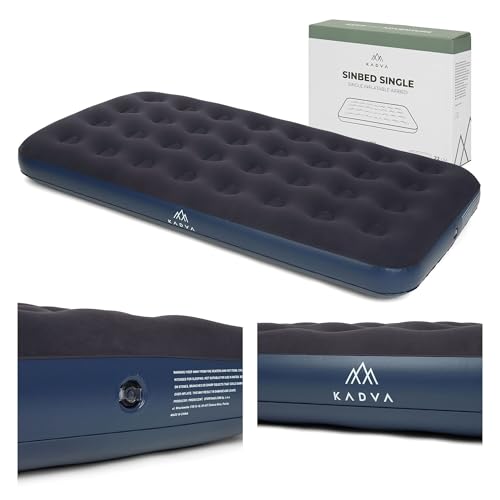 Matelas gonflable 1 personne KADVA Sinbed isolation léger compact bleu - 2