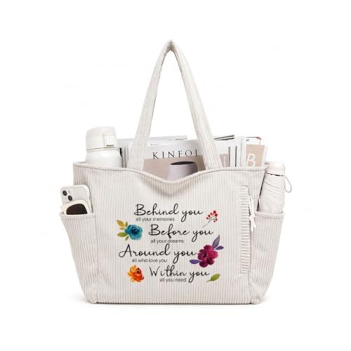 Bolso Tote de Corderoy para Mamá miniatura 4