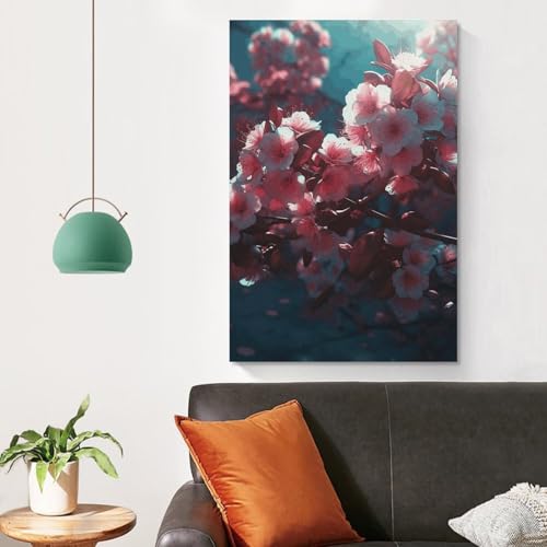 Impression sur toile moderne fleurs de haute qualité pour bureau chic - 4