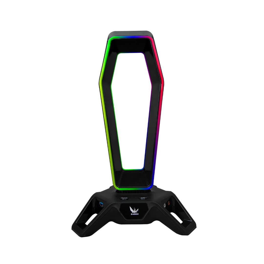 Amazon.com: RGB Headphone Stand ZADEZ - ZHS-702G - Gaming Headset