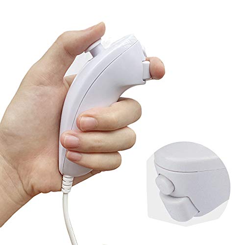image for NC Wii Nunchuck Controller Joystick Gamepad, Compatible with Nintendo 
